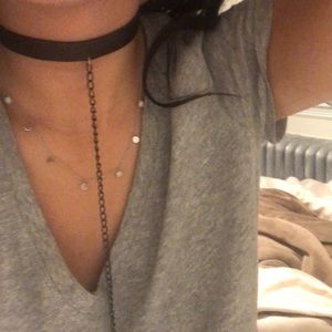 Choker with chain